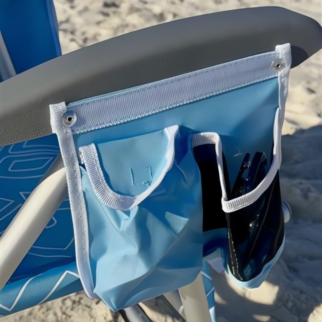 360° Sustainable Lay-Flat Backpack Beach Chair | Qwave Gear