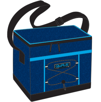 Qwave Insulated 12 Can 2-Tone Cooler