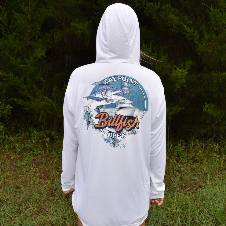 Pelagic Hooded Shirt - White