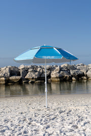7' Tilt Beach Umbrella with Wind Vent – QWAVE 360 Sustainability