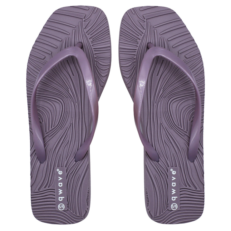 Qwave Slim Square Flip Flops