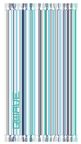 QWAVE Dobby Towel with Fringe
