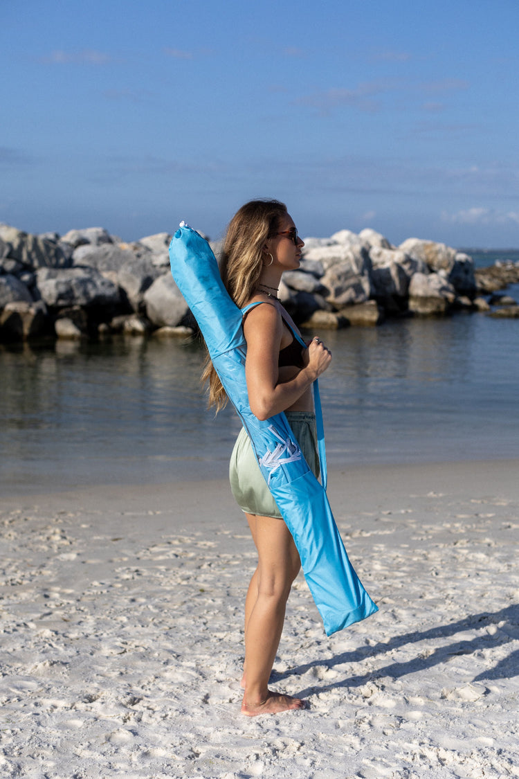7' Tilt Beach Umbrella with Wind Vent – QWAVE 360 Sustainability