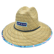 Women's straw hat wide brim hat light straw Qwave Gear water gear