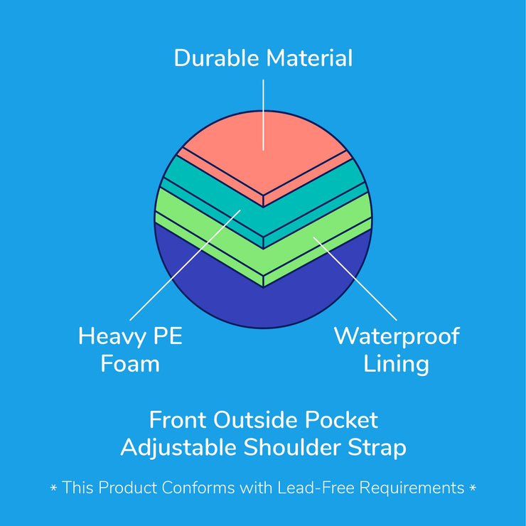 Qwave Insulated 12 Can 2-Tone Cooler.