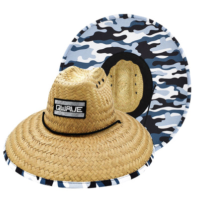Qwave Headwear - Stylish and Functional Straw Lifeguard Hats, and